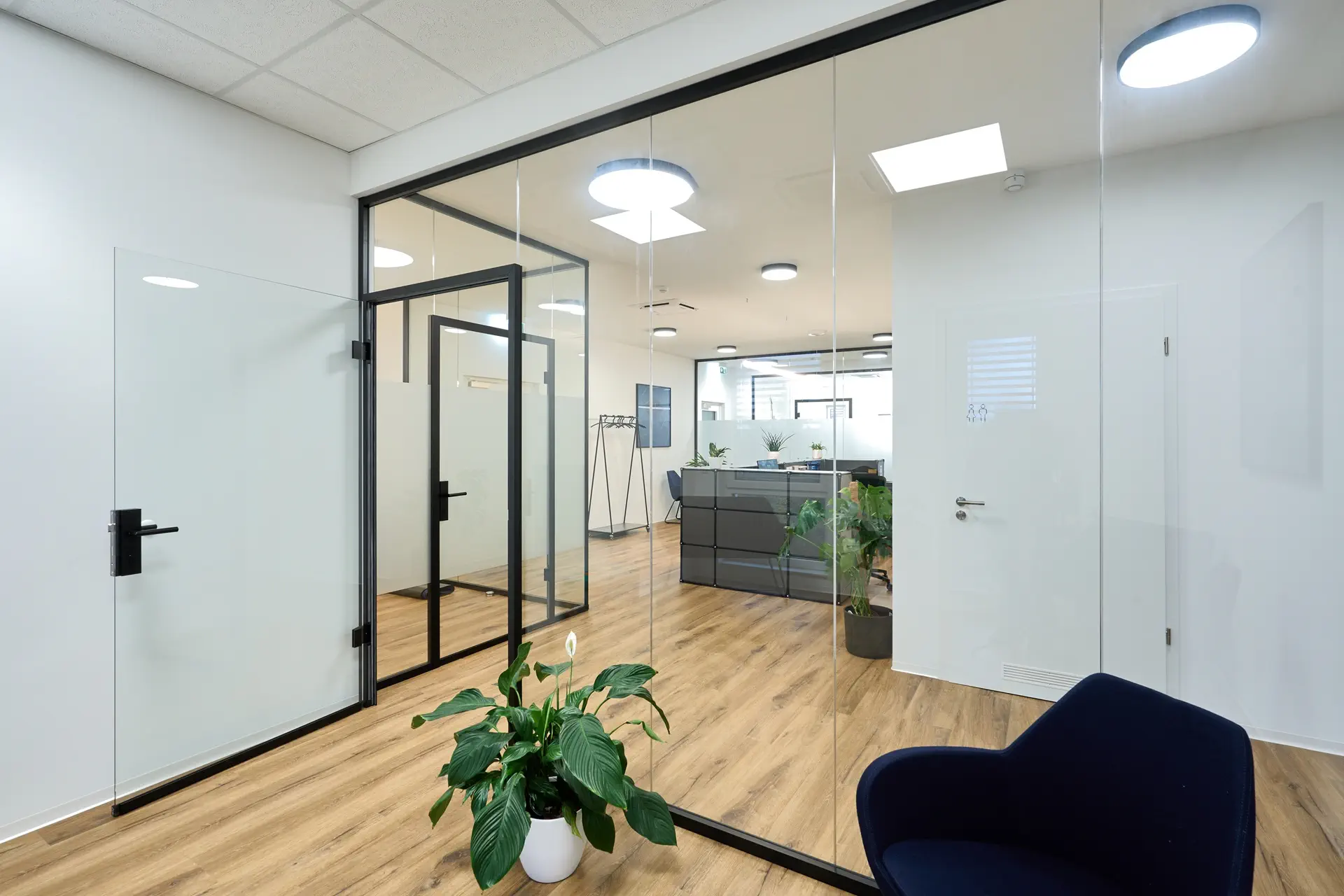 Das Wartezimmer von Innen.